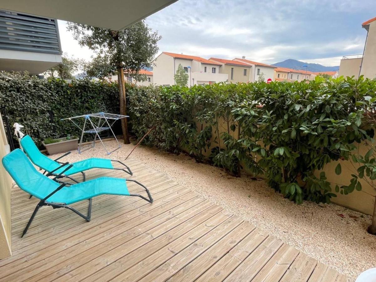 Appartement 3 Pieces Avec Terrasse Et Jardin, Proche Plage Et Commerces, 2 Parkings, Argeles-Sur-Mer - Fr-1-225-773 Zewnętrze zdjęcie